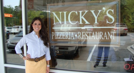 Savannah Restaurant Diva at Nicky's Pizzeria
